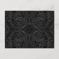 Motif psychédélique noir