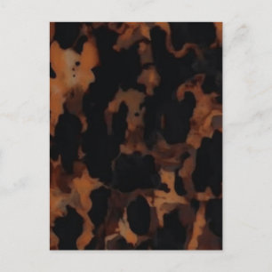 Carte Postale Motif sans couture en écaille de tortue, écaille d