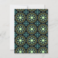 Motif symétrique floral sans joint