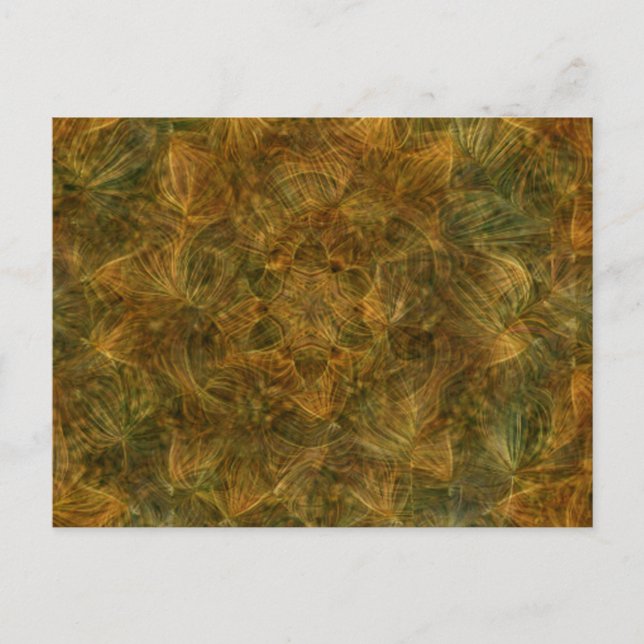Carte Postale Motif Tortoise Shell (Devant)