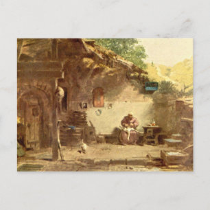 Carte Postale Motif vintage - Hermit - Spitzweg