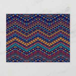 Carte Postale Motifs ethniques