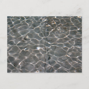 Carte Postale Motifs lumineux sur l'eau