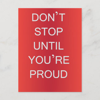 Carte Postale Motivation