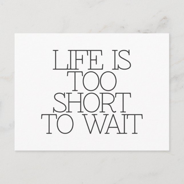 Carte Postale Motivation, inspiration, words of wisdom. quotes (Devant)