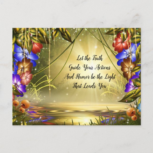 Carte Postale Motivationnel (Devant)