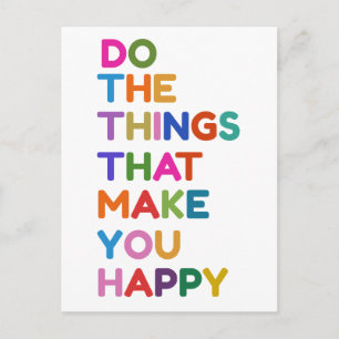 Carte Postale motivationnel