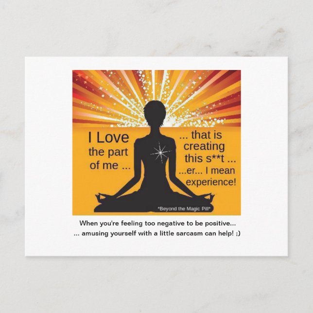 Carte postale motivationnelle (Devant)