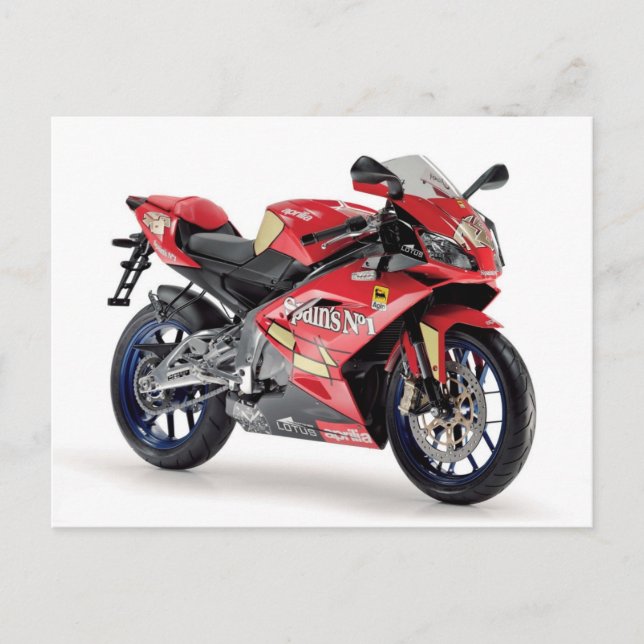 Carte Postale Moto 05 (Devant)