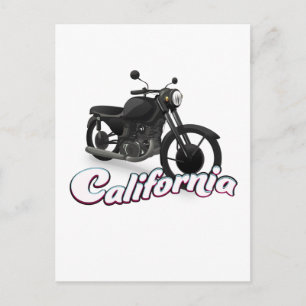 Carte Postale Moto de Californie