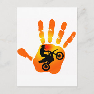 Carte Postale Moto Exhaust Take