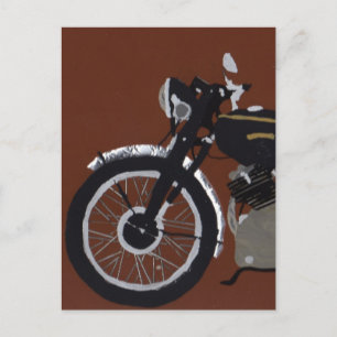 CARTE POSTALE MOTO VINCENT
