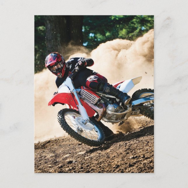 Carte Postale Motocross (Devant)