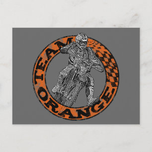 Carte Postale Motocross