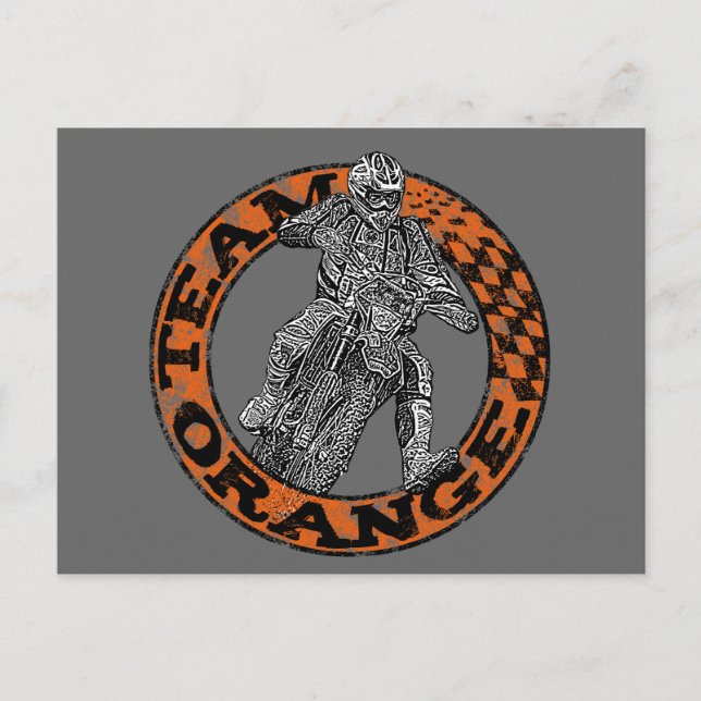 Carte Postale Motocross (Devant)