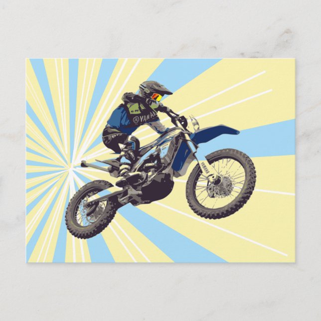 Carte Postale Motocross (Devant)
