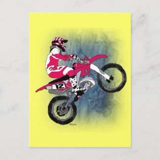 Carte Postale Motocross301