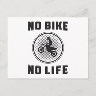 Carte Postale Motocross Bike Motorcycle Moker Drôle Idée cadeau
