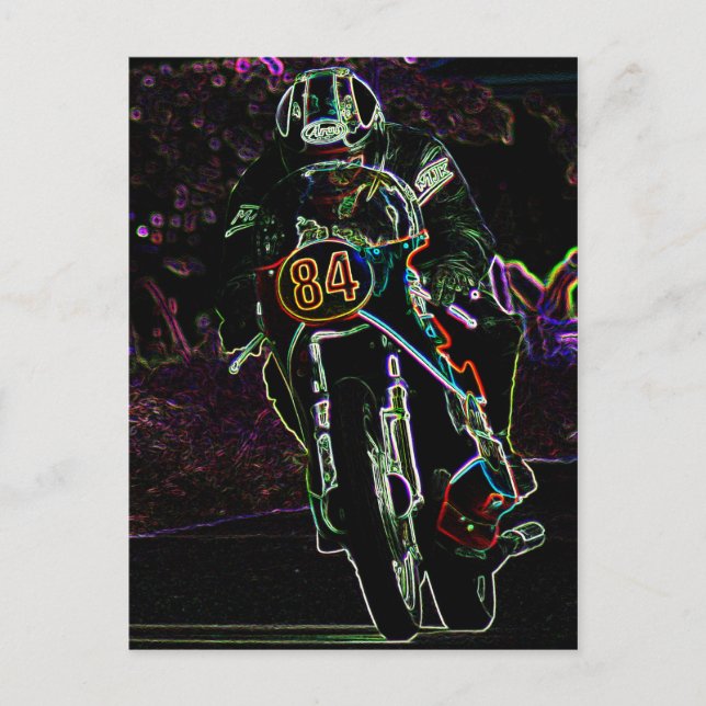 Carte Postale Motorcycle 2 pccna (Devant)