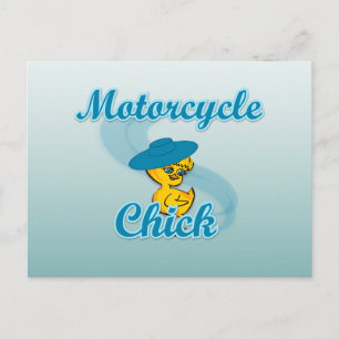 Carte Postale Motorcycle Chic #3
