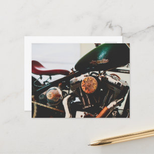 Carte Postale Motorcycle Motorbike moker Ride Rider