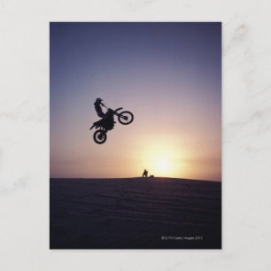 Carte Postale Motorcycliste