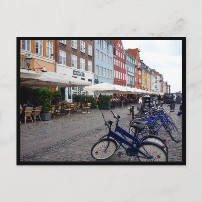 Carte Postale motos nyhavn (Devant)