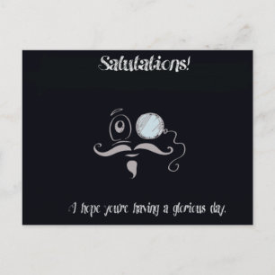 Carte Postale Mots à partager