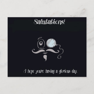 Carte Postale Mots à partager