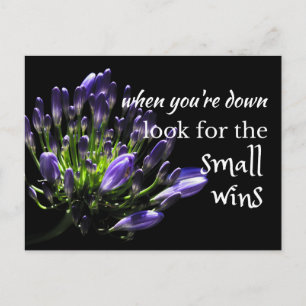 Carte Postale Mots clés : ...rechercher les petites victoires co