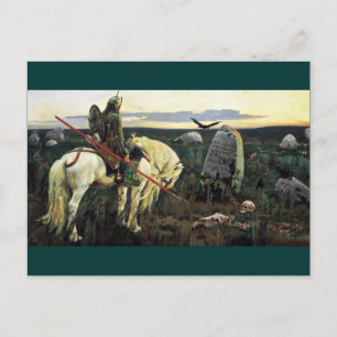 Carte Postale Mots-croisés viking