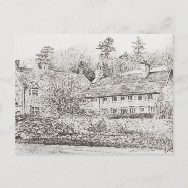Carte Postale Mottistone Hall Isle of Wight UK 2008 (Devant)