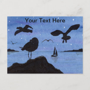 Carte Postale Mouettes