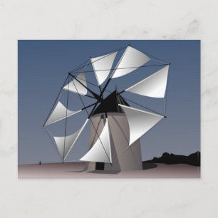 Carte Postale moulin