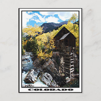 Carte Postale moulin cristallin