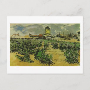 Carte Postale Moulin d'Alphonse Daudet, Vincent van Gogh