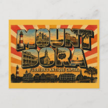 Mount Dora Floride Capitale Antique Art Vintage