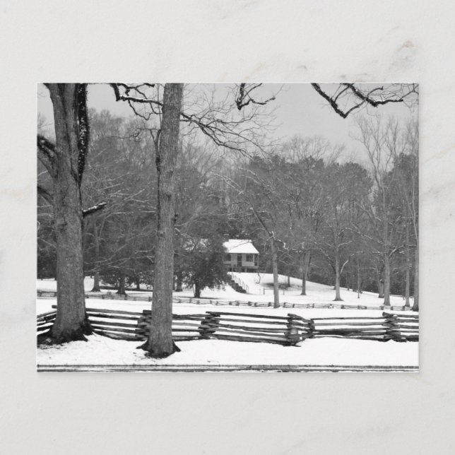 Carte Postale Mount Locust Inn - Natchez Trace Parkway (Devant)