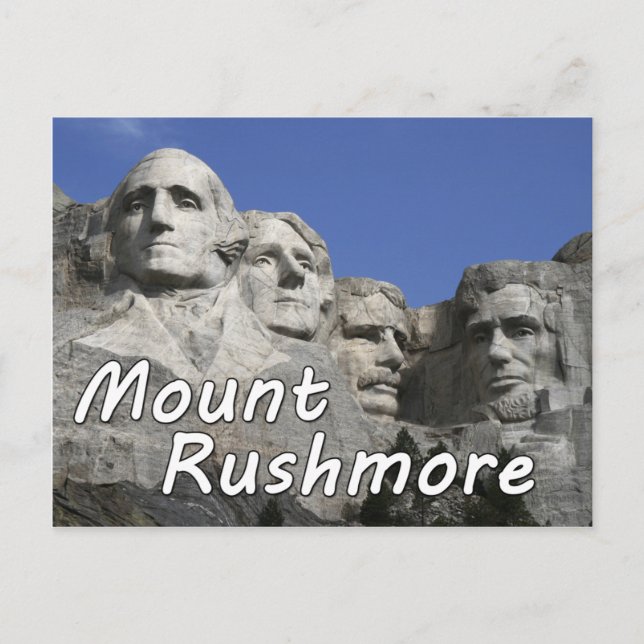 Carte postale Mount Rushmore (Devant)