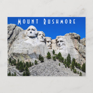 Carte postale Mount Rushmore
