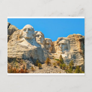 Carte Postale Mount Rushmore Classic View
