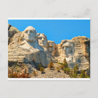 Carte Postale Mount Rushmore Classic View