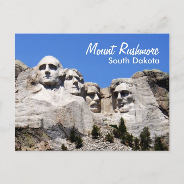 Carte Postale Mount Rushmore South Dakota (Devant)