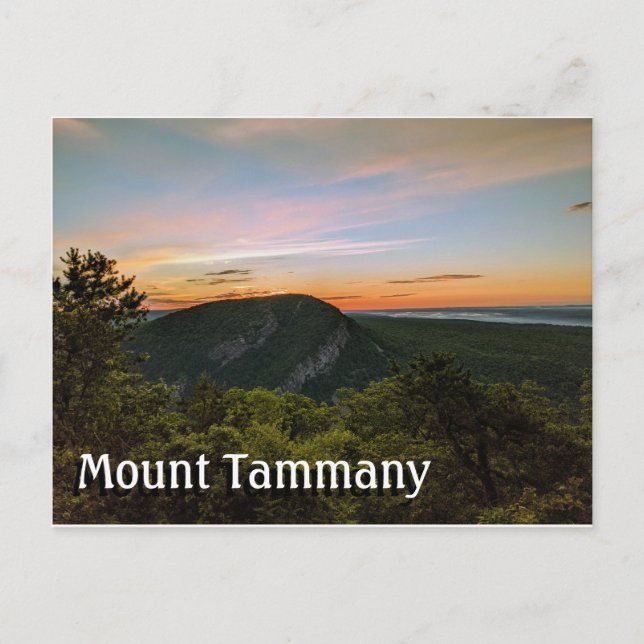 Carte postale Mount Tammany New Jersey (Devant)