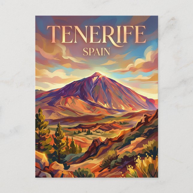 Carte Postale Mount Teide Spain (Devant)