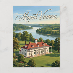 Carte Postale Mount Vernon Virginie