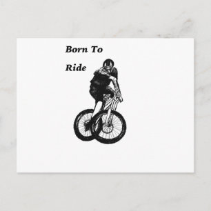 Carte Postale Mountain Biker MTB CYCLIST CYCLIST Cyclo cross