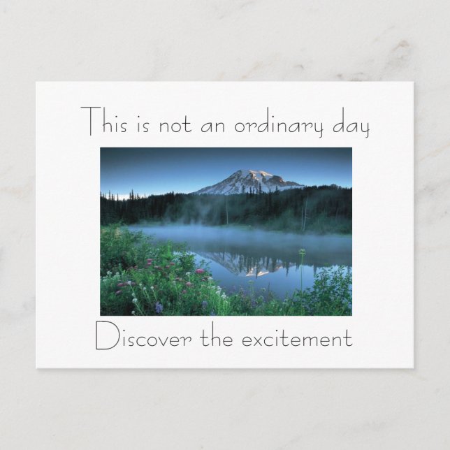 Carte postale Mountain View (Devant)