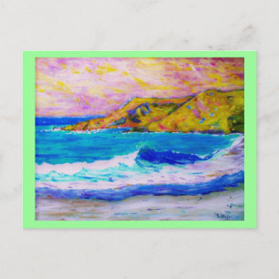 Carte Postale Mousse mer