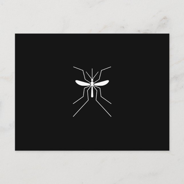 Carte Postale Moustique (Devant)